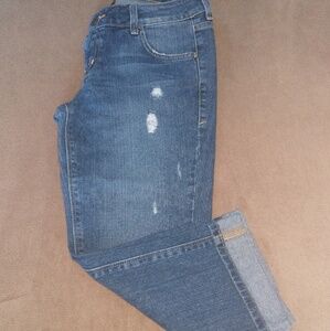 New York & Company cuffed boyfriend denim jeans, 4